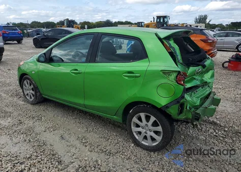 2012 Mazda Mazda2 z USA, uszkodzony, nr VIN JM1DE1LY4C0142852